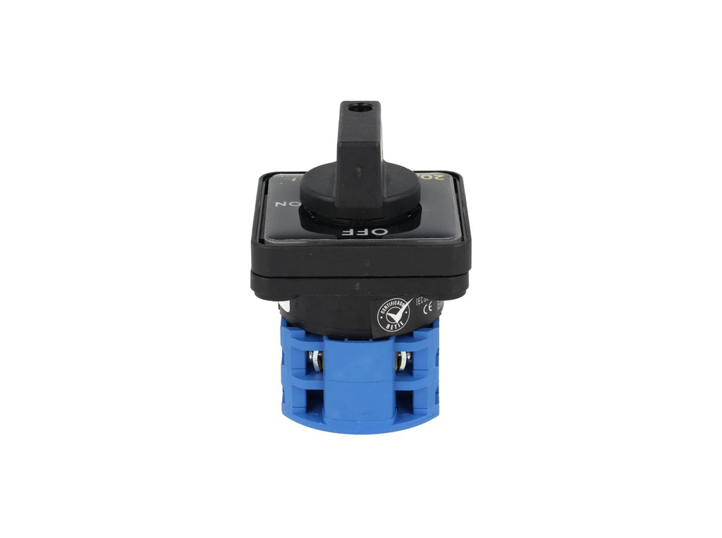 LW26-16-3P — INTERRUPTOR ROTATIVO 20A, 3 POLOS OFF-ON440V, 48X48mm