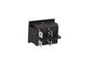 TP-321-YL — INTERRUPTOR ILUMINADO AMARILLO 2P1T, 16/20A, 110/220VCA, 30X22mm, 4 TERMINALES