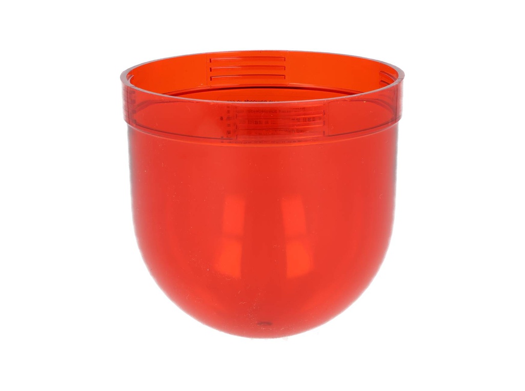 ASG-R — LENTE ROJO P/FAROLA SERIE ASG 86MM