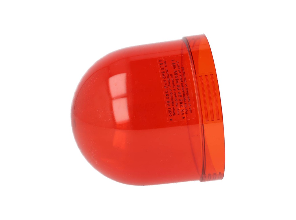 ASG-R — LENTE ROJO P/FAROLA SERIE ASG 86MM