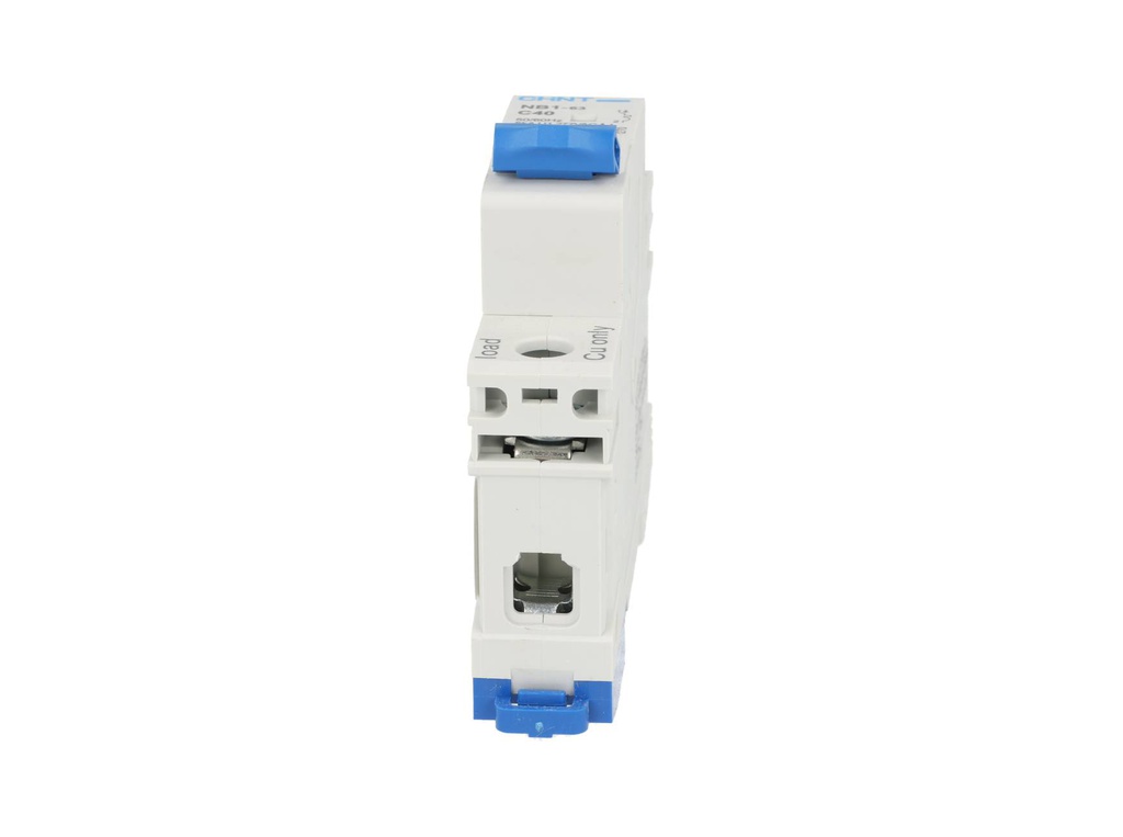 NB1-5KA1PC40 — BREAKER P/RIEL 1X40A 5KA/230V 277VCA