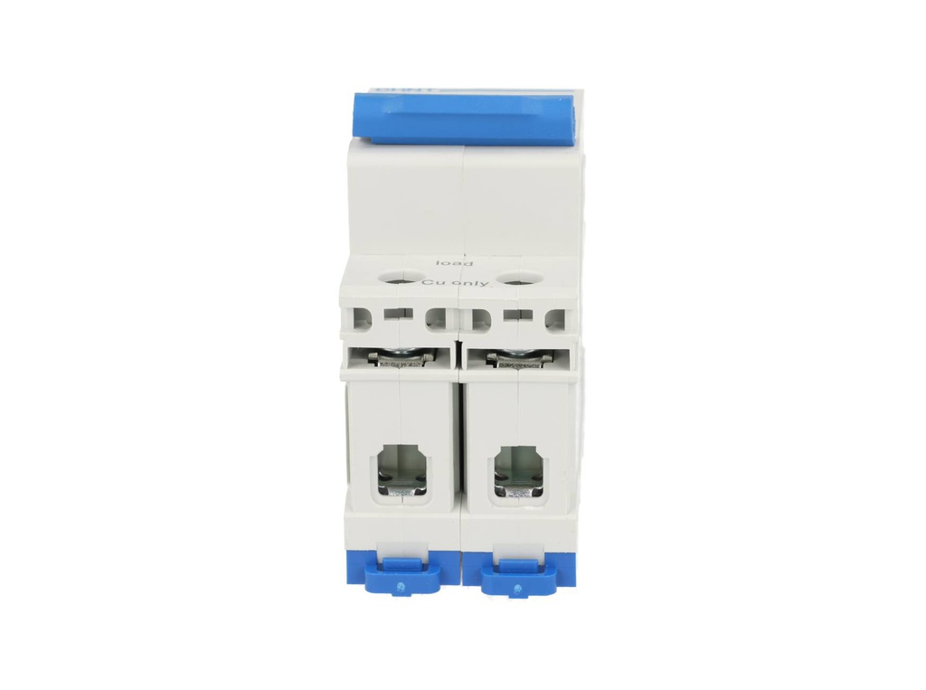 NB1-5KA2PC16 — BREAKER P/RIEL 2X16A 5KA/230V 480VCA