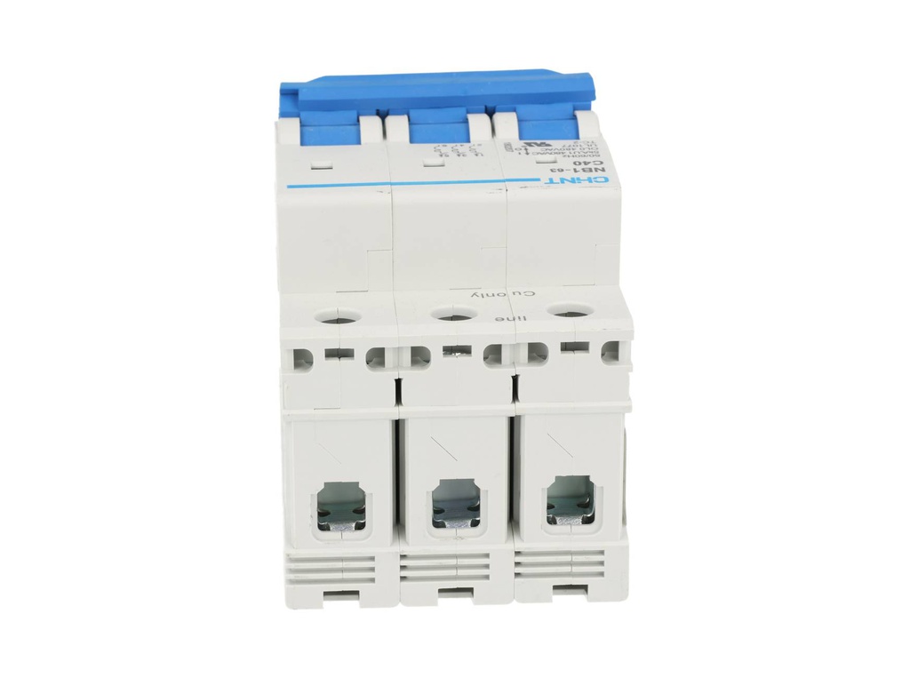 NB1-5KA3PC40 — BREAKER P/ RIEL 3X40A, 5KA, 480VCA
