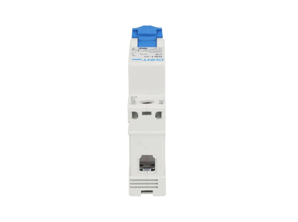 NB1-5KA1PC6 — BREAKER P/RIEL 1X6A  5KA/230V 277VCA