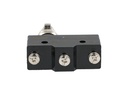 XZ-15GQ21-B — MICROSWITCH MINIATURA ROLDANA TRANSVERSA, L METALICA 1NA+1NC 15A/125V