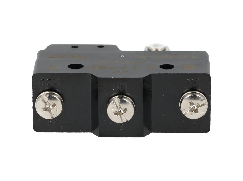 XZ-15GW22-B — MICROSWITCH MINIATURA PALANCA CORTA ROLD, ANA METALICA 1NA+1NC 15A/125V