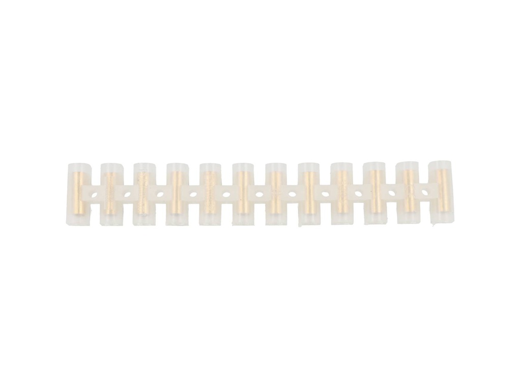 JS-15A — REGLETA DE CONEXION 12 POLOS 15A TIPOU