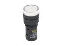 TP-LI16-W — LAMPARA PILOTO LED BLANCO 16mm 220VCA*NO SON A PRUEBA DE EXPLOSION*