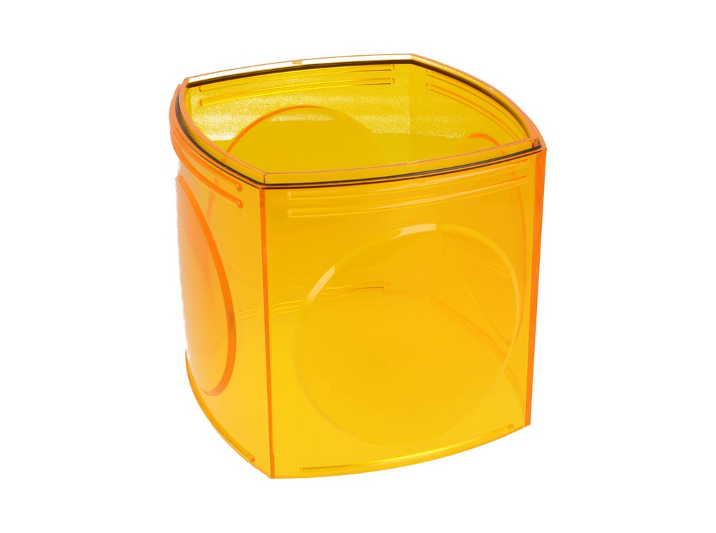 MSGS-Y — LENTE AMARILLO P/FAROLA SERIE MSGS 140MM