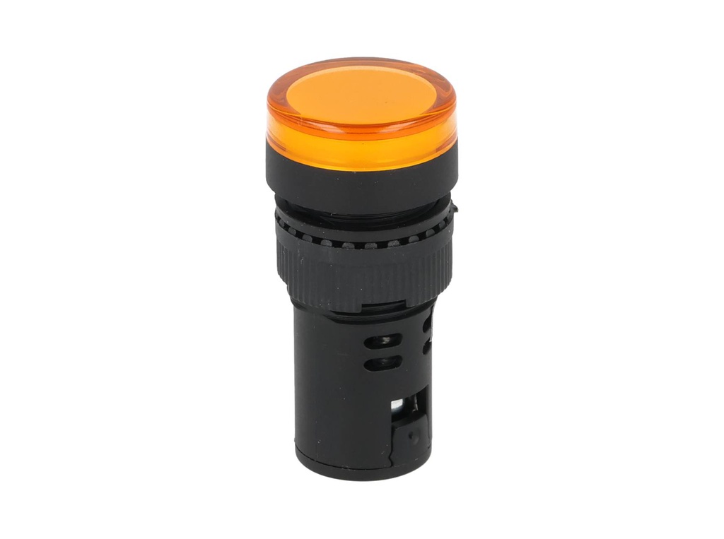 TP-LI16-Y — LAMPARA PILOTO LED AMARILLO 16mm 220VCA*NO SON A PRUEBA DE EXPLOSION*