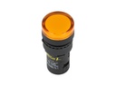 TP-LI16-Y — LAMPARA PILOTO LED AMARILLO 16mm 220VCA*NO SON A PRUEBA DE EXPLOSION*
