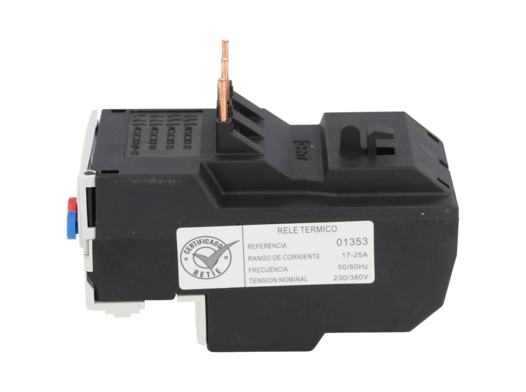 NR2-25-25A — RELE TERMICO DE SOBRECARGA 17-25AMPPARA CONTACTOR SERIE NC1 Y NC2