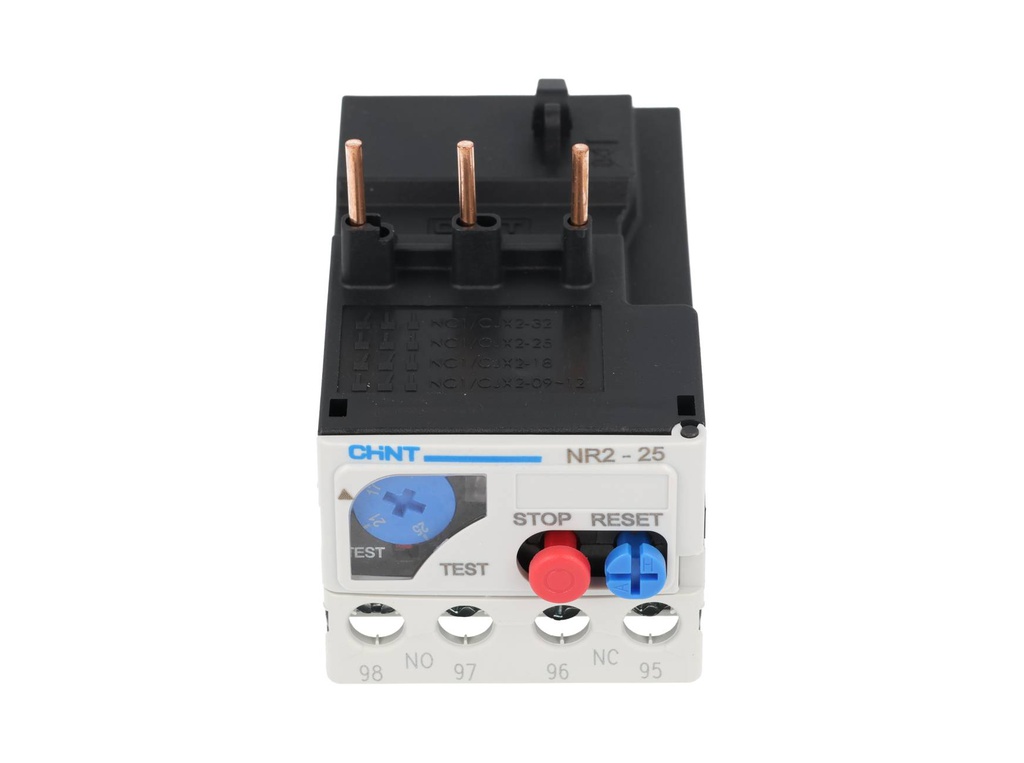 NR2-25-25A — RELE TERMICO DE SOBRECARGA 17-25AMPPARA CONTACTOR SERIE NC1 Y NC2