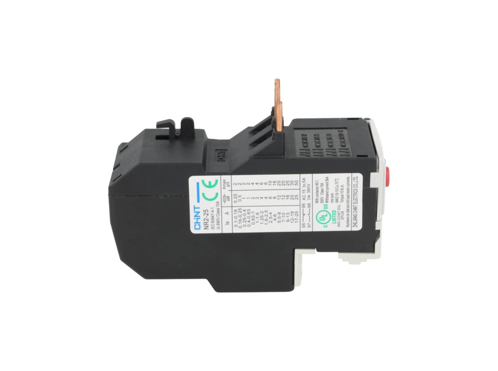 NR2-25-13A — RELE TERMICO DE SOBRECARGA 9-13AMPPARA CONTACTOR SERIE NC1 Y NC2