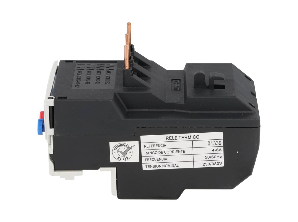 NR2-25-6A — RELE TERMICO DE SOBRECARGA 4-6AMPPARA CONTACTOR SERIE NC1 Y NC2