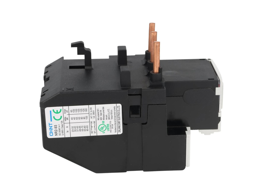 NR2-93-50A — RELE TERMICO DE SOBRECARGA 37-50AMPPARA CONTACTOR SERIE NC1 Y NC2