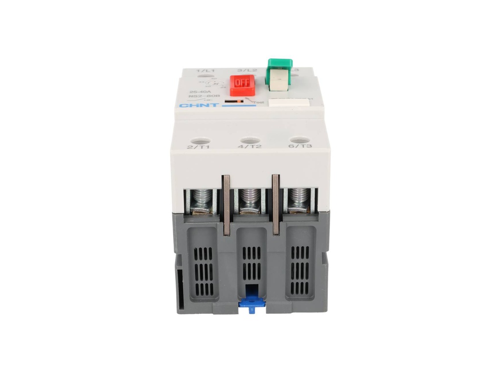 NS2-80B-25-40A — GUARDAMOTOR 25-40A, TEMP. 5°C~+40°C, 230/240, 400/415V DE OPERACION 15KA 230/240V DE RUPTURA GRADO III.