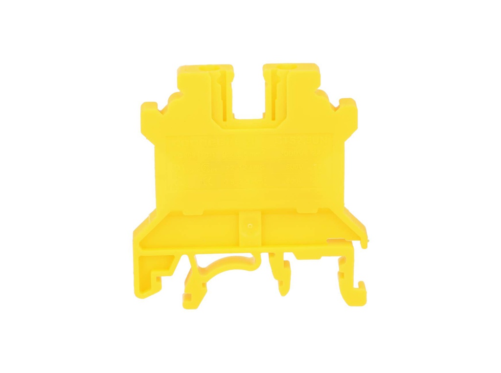 CTS2.5U-N/Y — CLEMA TERMINAL 25 AMPS AMARILLA
