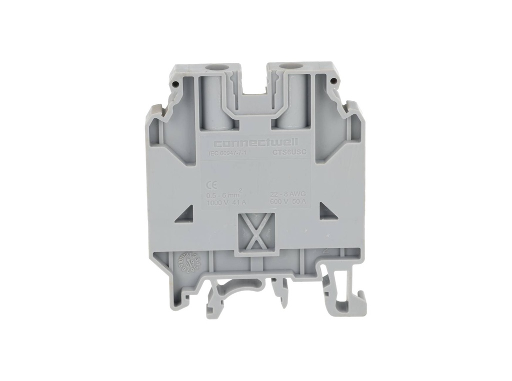 CTS6USC — CLEMA CON RESORTE 1000V,41A 62X52X8MM