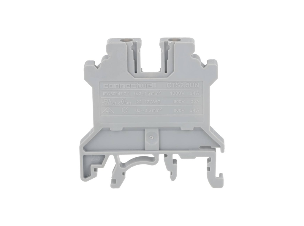 CTS2.5U-N — CLEMA TERMINAL SENCILLA P/25 AMP.