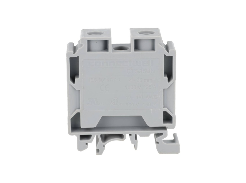 CTS35UN — CLEMA TERMINAL STANDAR 1100V, 125A 58X52.5X16mm