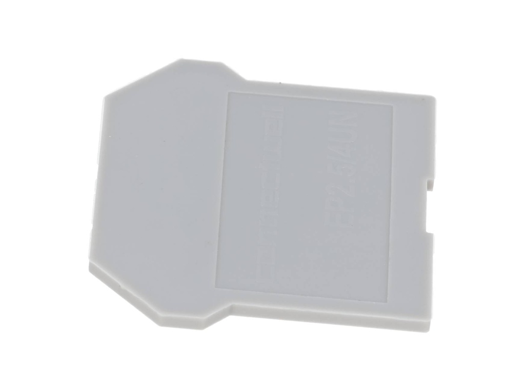 EP2.5/4UN — PLACA FINAL PARA CLEMA