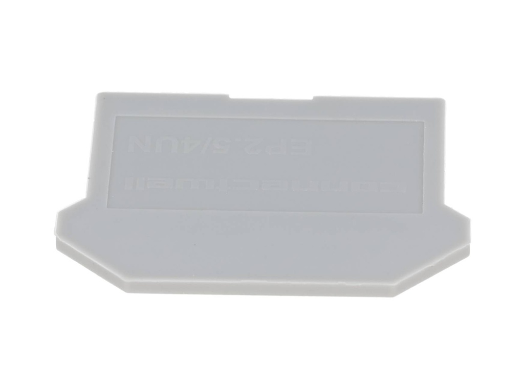EP2.5/4UN — PLACA FINAL PARA CLEMA