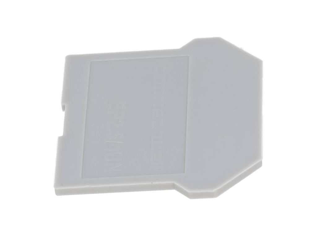 EP2.5/4UN — PLACA FINAL PARA CLEMA