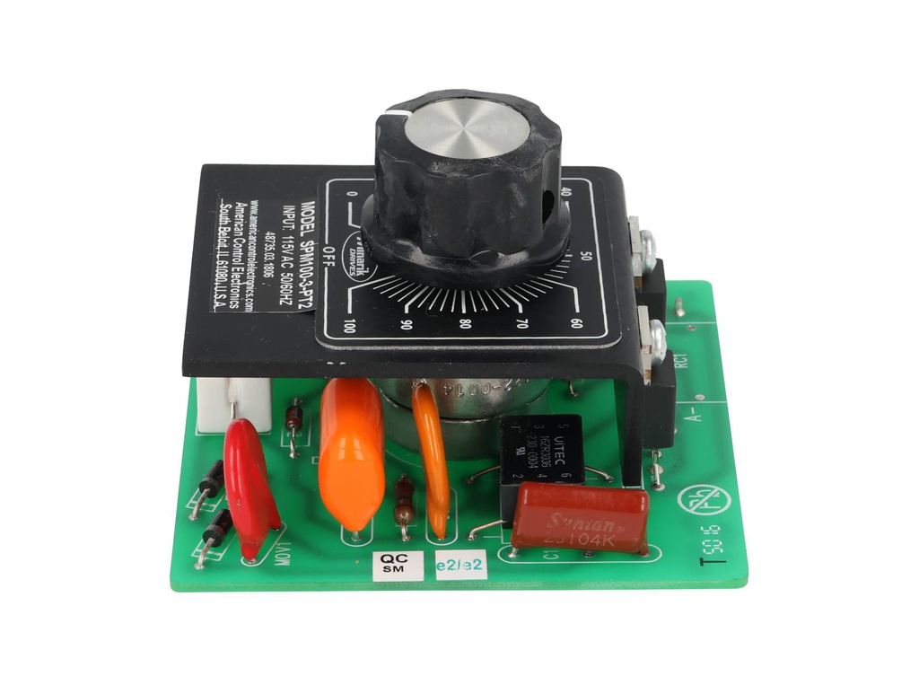 SPM100-3-PT2 — TARJETA CONTROL CD 1/50-1/8HP 115VCA (# ANTERIOR SQ16U) 