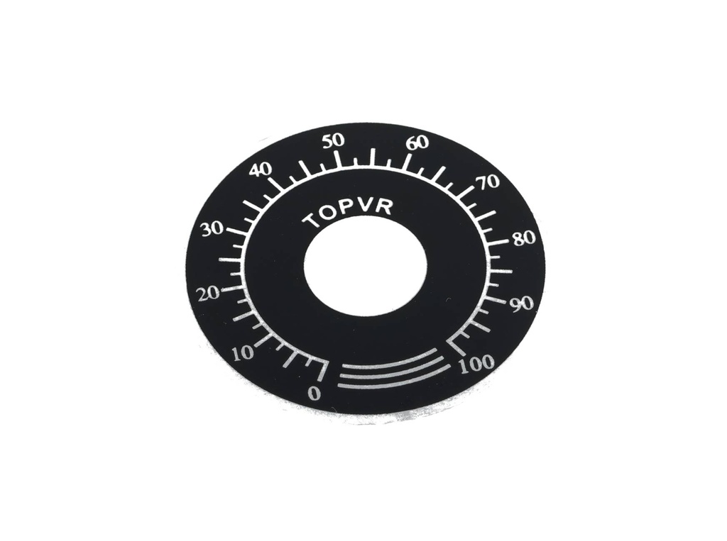 110-0038-mmREG — DIAL 100-0-100 ACERO INOXODABLE PARA CONTROL REGENERATIVO