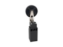 XZ-9110 — MICROSWITCH PALANCA METALICA AJUSTABLE Y, ROLDANA GRANDE DE GOMA 1NA+1NC 10A