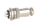TP-GX20-5P — CONECTORES (PAR GX20 5 PIN MACHO/HEMBRAPARA PANEL Y EXTENSION 5A/125VCA, 20mm