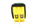 TP-T85-GL — SWITCH ILUMINADO VERDE 2P1T, LED 110VCA30A/250VCA, IP67, SELLADO, 30X22mm