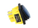 TP-T85-BL — SWITCH ILUMINADO AZUL 2P1T LED, 110VCA, 30A/250VCA, IP67, SELLADO, 30X22mm
