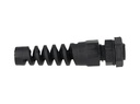 CGE-PG7 — CONECTOR GLAND. NEGRO CON ESPIRAL PG7 INCLUYE TUERCA, BARRENO 1/2 