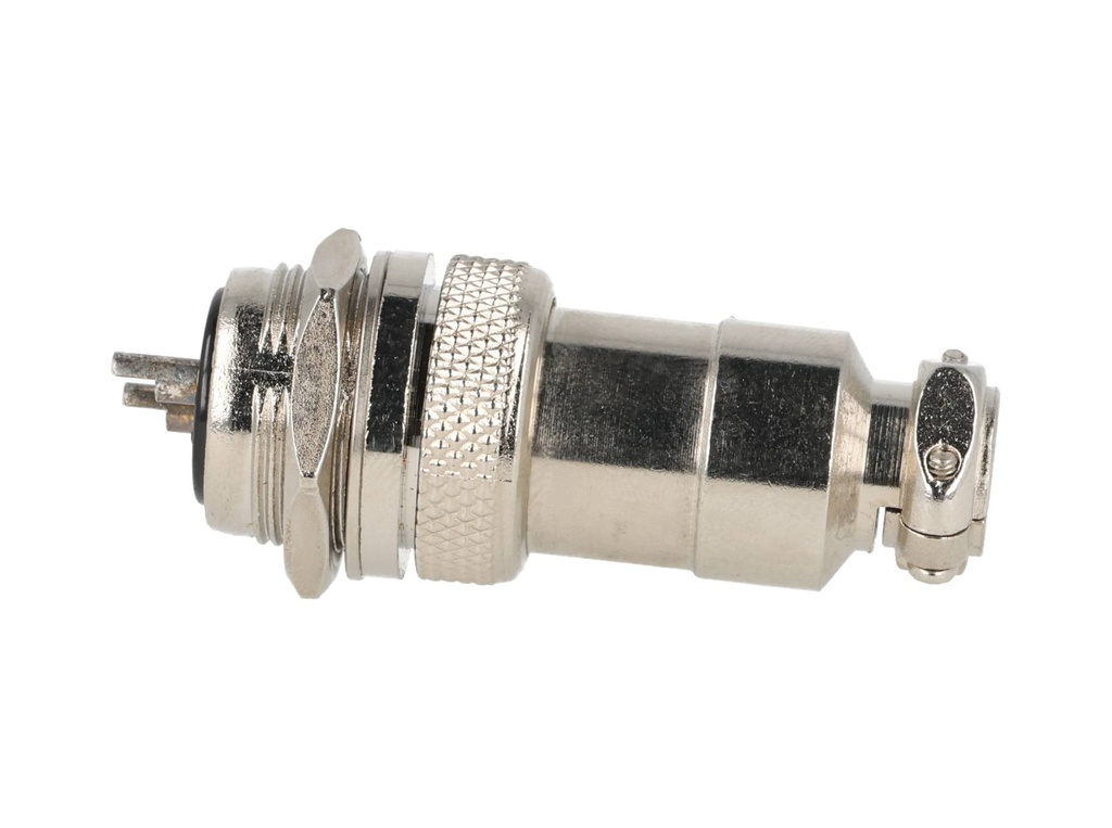 TP-GX20-2P — CONECTORES (PAR GX20 2 PIN MACHO/HEMBRAPARA PANEL Y EXTENSION 7A/125VCA, 20mm