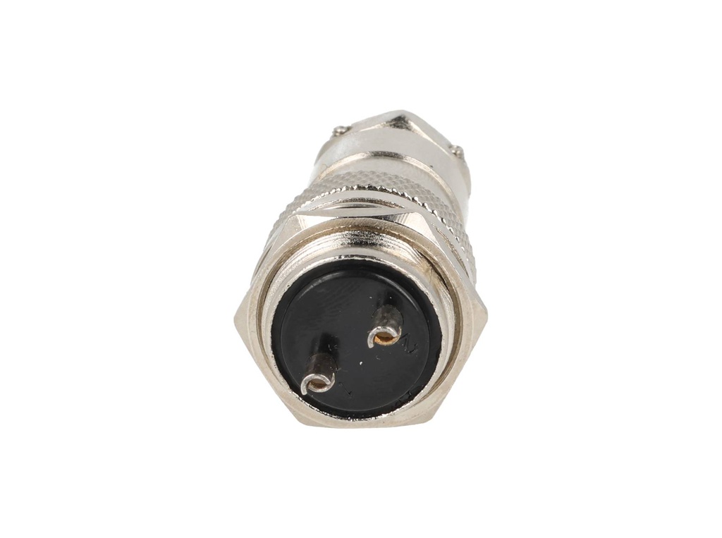 TP-GX20-2P — CONECTORES (PAR GX20 2 PIN MACHO/HEMBRAPARA PANEL Y EXTENSION 7A/125VCA, 20mm