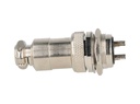 TP-GX20-2P — CONECTORES (PAR GX20 2 PIN MACHO/HEMBRAPARA PANEL Y EXTENSION 7A/125VCA, 20mm