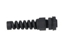 CGE-PG9 — CONECTOR GLAND. NEGRO CON ESPIRAL PG9 INCLUYE TUERCA BARRENO 19/32