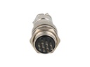 TP-GX20-10P — CONECTORES (PAR GX20 10 PIN MACH/HEMBRAPARA PANEL Y EXTENCION 7A/ 125VCA, 20mm