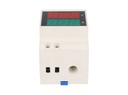 TP-D52-300/99 — MEDIDOR DIGITAL VOLT/AMP, 80-300V/99.9AMONTAJE EN RIEL DIN DONA INTERIOR