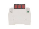 TP-D52-450/100MF — MEDIDOR DIGITAL VOLT/AMP, 220-450VCA/100A, HOROMETRO, MONTAJE EN RIEL DIN, W, KWH, TIMER, FACTOR DE POTENCIA, 30 KW, 99999KWH, FP 0-1, 999.59H