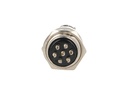 TP-GX20-7P — CONECTORES (PAR GX20 7 PIN MACHO/HEMBRAPARA PANEL Y EXTENSION 4A/125VCA, 20mm