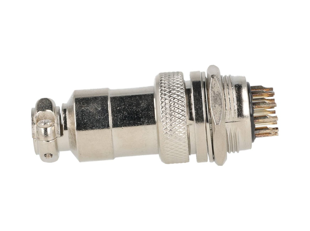 TP-GX20-15P — CONECTORES (PAR GX20 15 PIN MACHO/HEMBRA PARA PANEL Y EXTENSION 7A/125VCA, 20mm