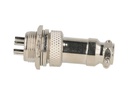 TP-GX16-5P — CONECTORES (PAR GX16 5 PIN MACHO/HEMBRAPARA PANEL Y EXTENCION 5A/125VCA 16mm