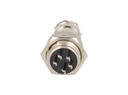 TP-GX16-5P — CONECTORES (PAR GX16 5 PIN MACHO/HEMBRAPARA PANEL Y EXTENCION 5A/125VCA 16mm