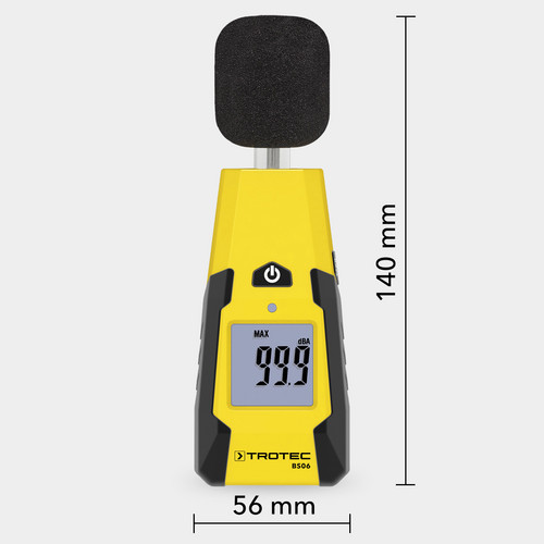 BS06 — MEDIDOR DE SONIDO  40 - 130 dB (A) (31,5, - 8 kHz)