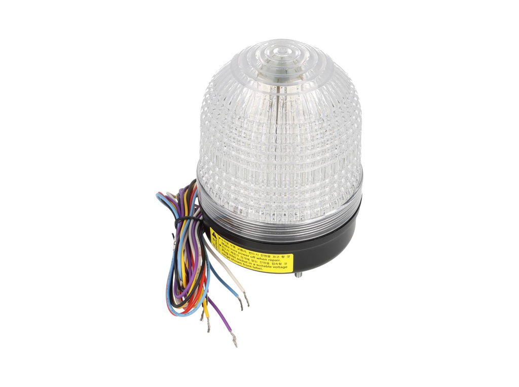 MS86M-F00-RYG — FAROLA DE 3 COLORES EN UN LED, ROJO, AMARILLO, VERDE 12-24VCA/CD