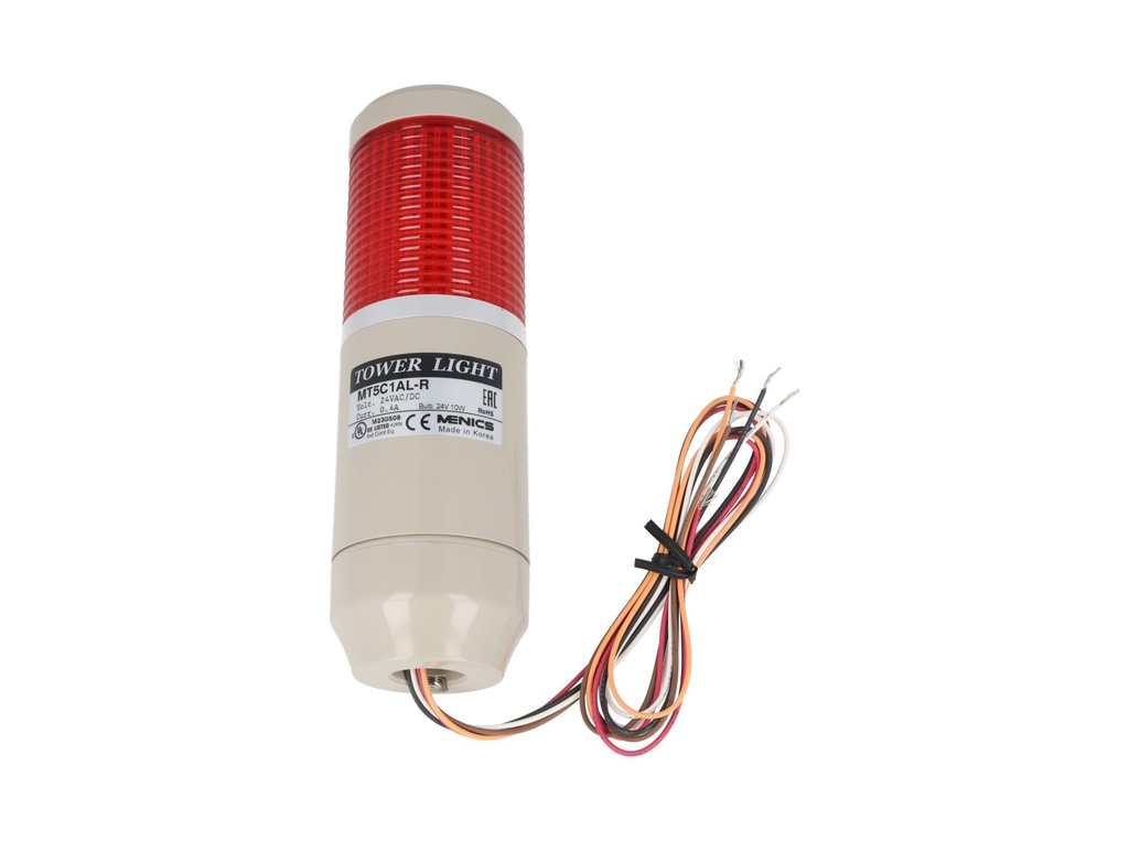 MT5C1AL-1R — TORRETA INDUSTRIAL 24VCA/CD 1 COLOR 56mmCON FLASH