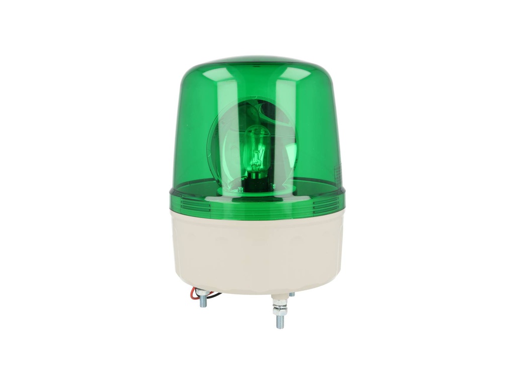 AVG-10-G — FAROLA INDIVIDUAL ROTATIVA 135MM VERDE